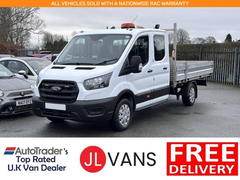 2022 Ford Transit 350 EcoBlue Leader CrewCab Dropside L4 RWD Euro 6 130ps 2022 Dropside Diesel Ma...