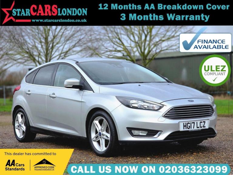 2017 Ford Focus 1.0T EcoBoost Titanium Euro 6 (s/s) 5dr HATCHBACK Petrol Manual