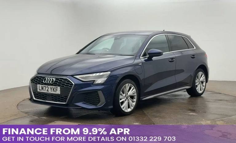 2022 Audi A3 1.4 TFSIe 40 S line Sportback 5dr Petrol Plug-in Hybrid S Tronic Euro 6 (s/ Hatchbac...