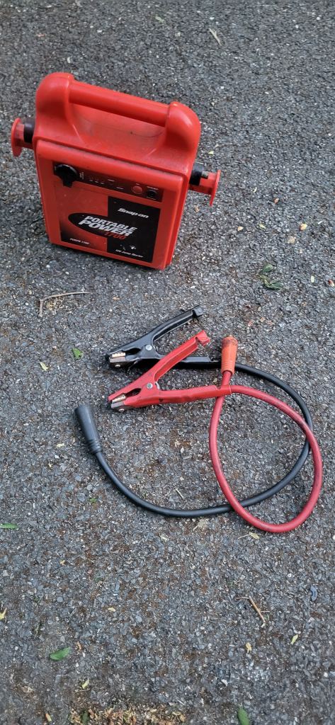Snap on jump pack 