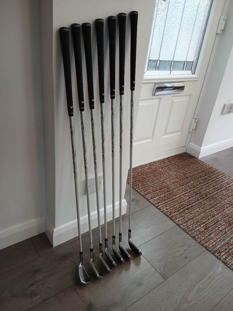 Callaway X Hot Graphite Irons - Great Condition 5 - SW