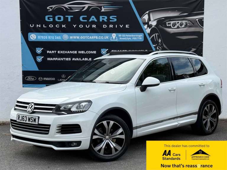 2014 Volkswagen Touareg 3.0 V6 TDI 245 R-Line 5dr Tip Auto ESTATE DIESEL Automatic