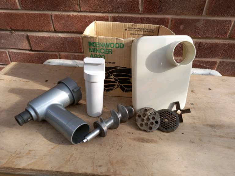 Kenwood Chef mixer and mincer attachment
