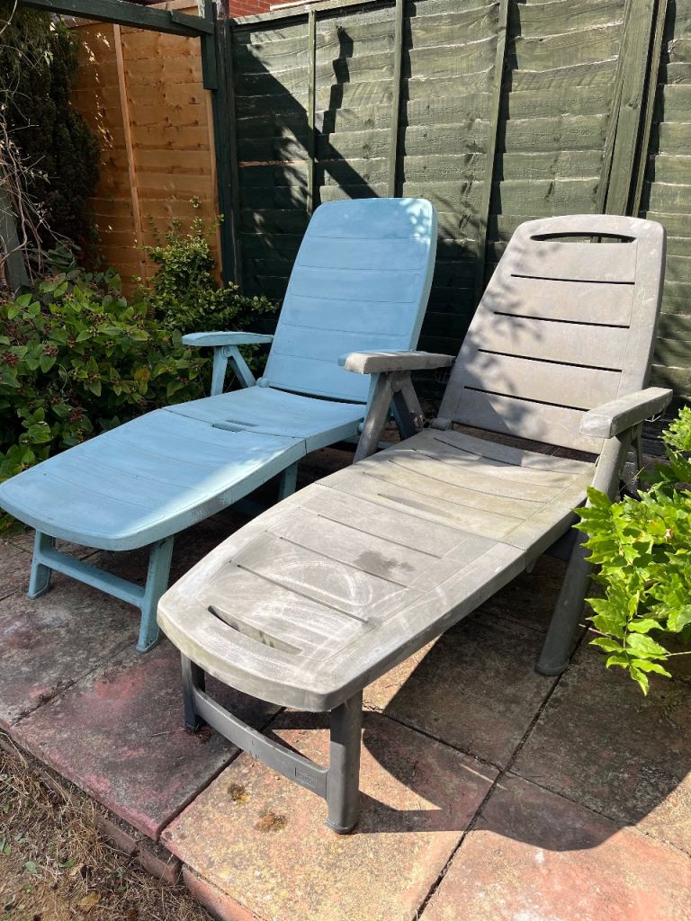 Free garden sun loungers