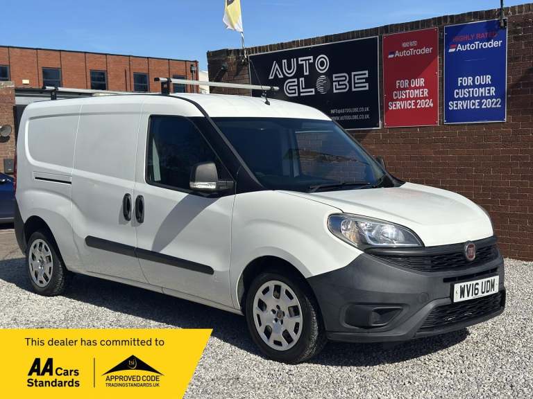2016 Fiat Doblo 1.6 JTD MultiJet 16v Maxi SX L2 H1 4dr PANEL VAN Diesel Manual