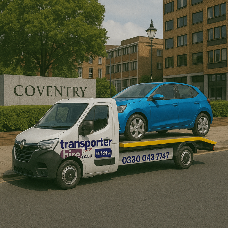 Car Transporter Hire 3.5T – Birmingham – Self Drive – Insurance Included