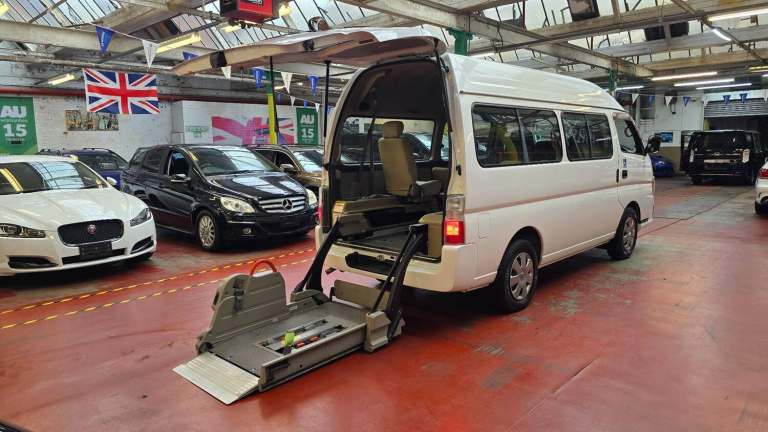 2025 Nissan Elgrand Caravan twin mobility Chair auto lift PETROL Automatic