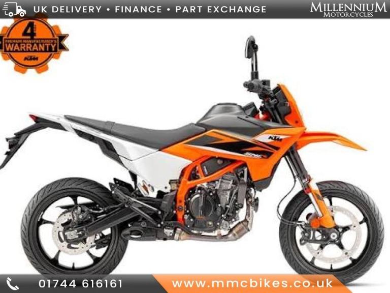 KTM 125 SMC-R  2025 MODEL