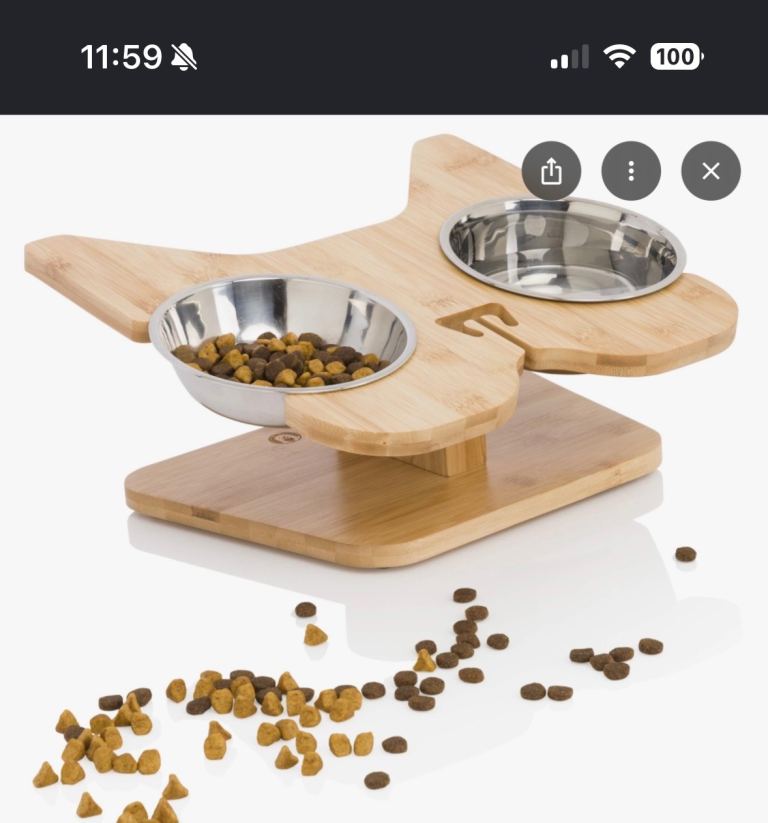 Elevated Pet Food Bowls 