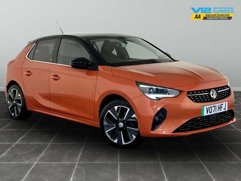 2021 Vauxhall Corsa 50kWh Elite Nav Premium Auto 5dr (7.4Kw Charger) Automatic Hatchback Electric...