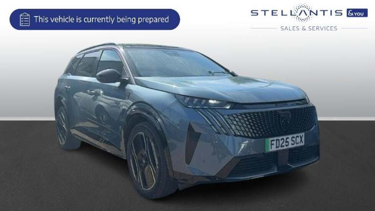 2025 Peugeot 5008 73kWh GT SUV 5dr Electric Auto (210 ps) SUV Electric Automatic