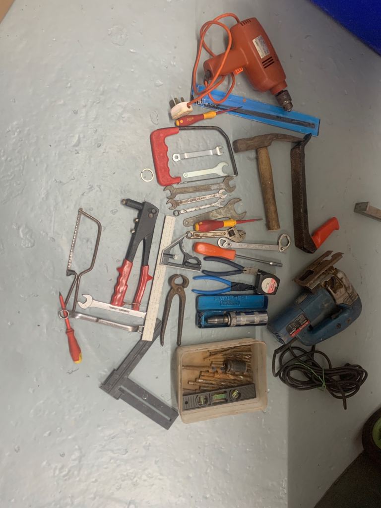 Large Job Lot of Hand and Power Tools – Mix of Brands