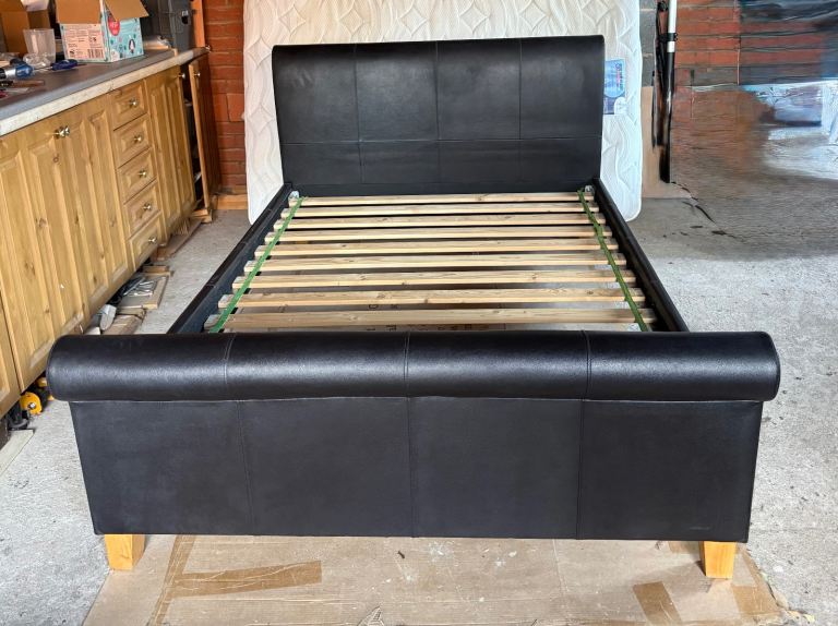 Faux Leather Bed frame 