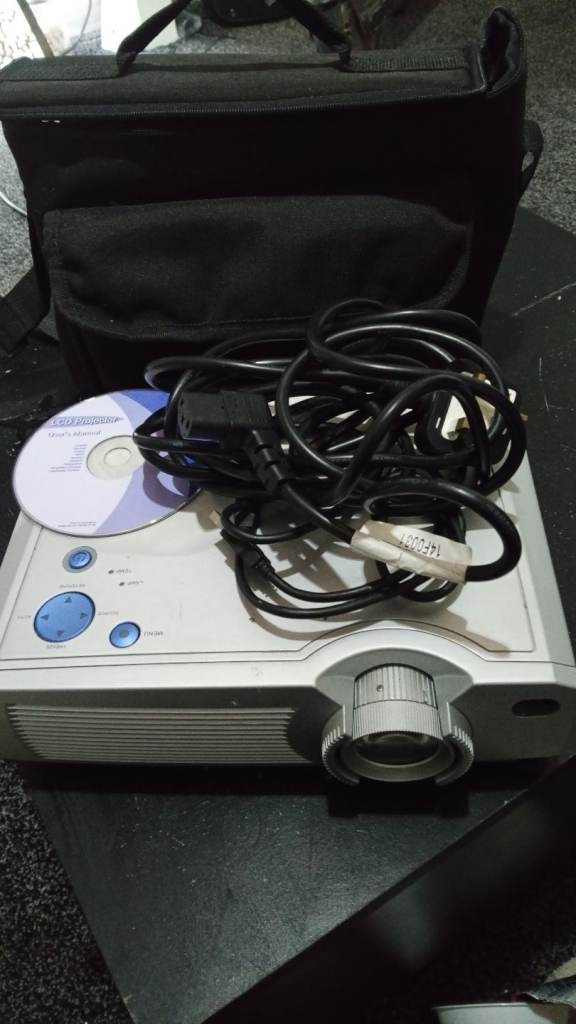 LCD projector model c-755mp 