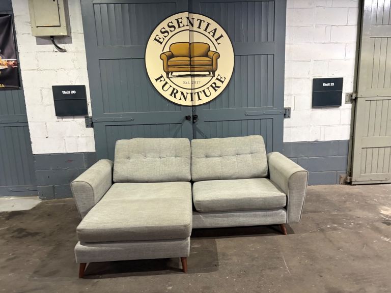 DFS Grey L shape sofa, FREE DELIVERY 