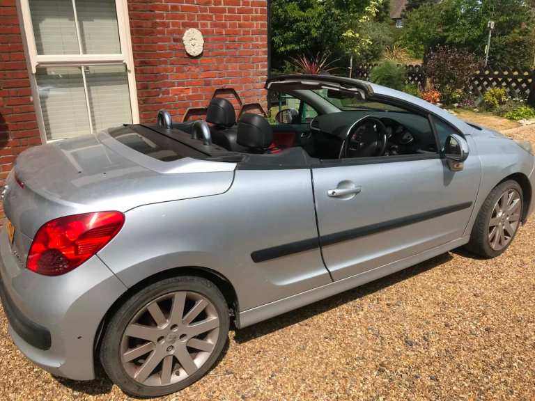 PEUGEOT 207 1.6 GT DIESEL CONVERTIBLE LEATHER INTERIOR MOT 3 MONTHS GOOD RUNNER ROOF ALL WORKS