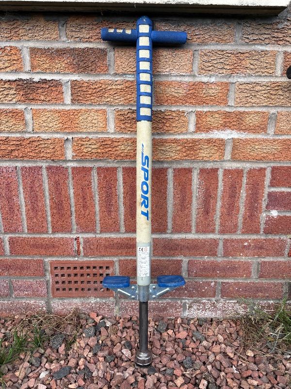 Sport Pogo Stick – Blue, Good Condition