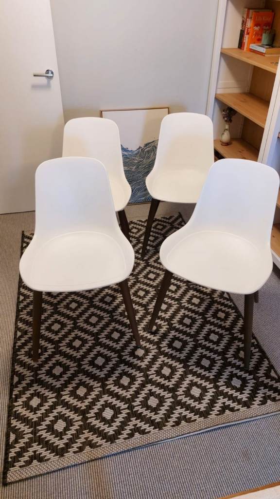 4 Dining Chairs Like New (£45 each, £150 all)