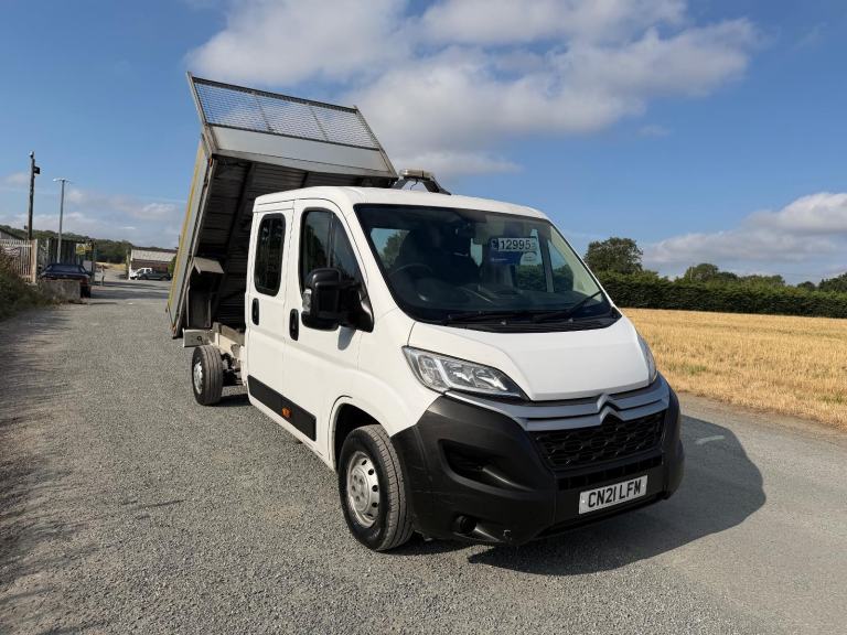 Citroen Relay 2.2 BlueHDi 35 X  Double Cab tipper Aircon 4dr Diesel M... 2021/21