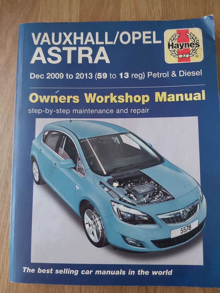 Haynes Manual for Astra J