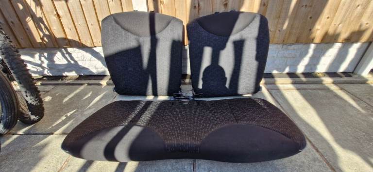 Peugeot 107 rear seats