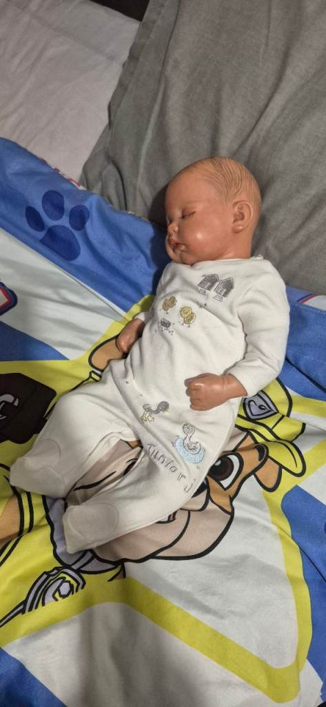 Realistic reborn doll