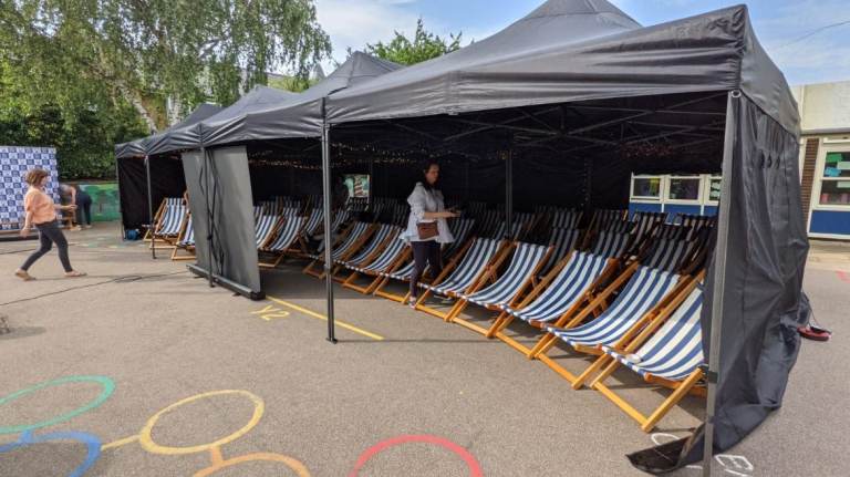 6m x 12m Gazebo (White / Black)