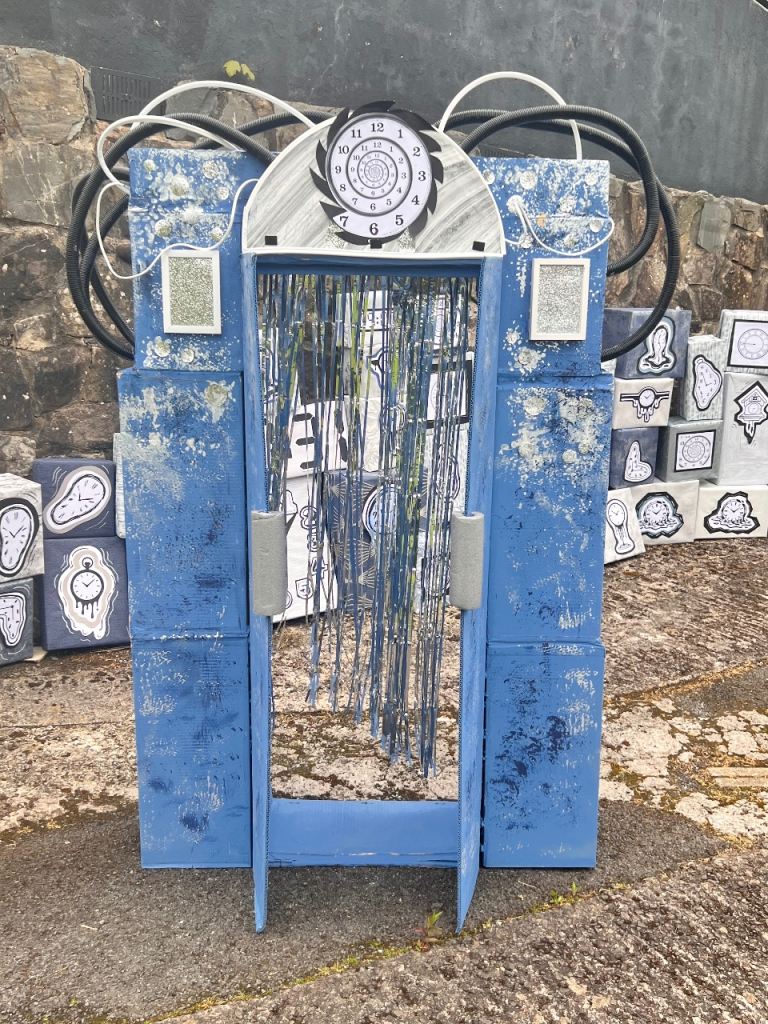Handmade Time Machine Portal  & Clock Decoration Set for Parties & Events
