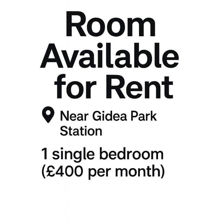 Single Room to rent near Train Station 2 minute walk