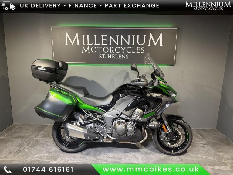 2023 KAWASAKI VERSYS SE GT KLZ1000 ADVENTURE TOURER ELECTRONIC SUSPENSION MOD...