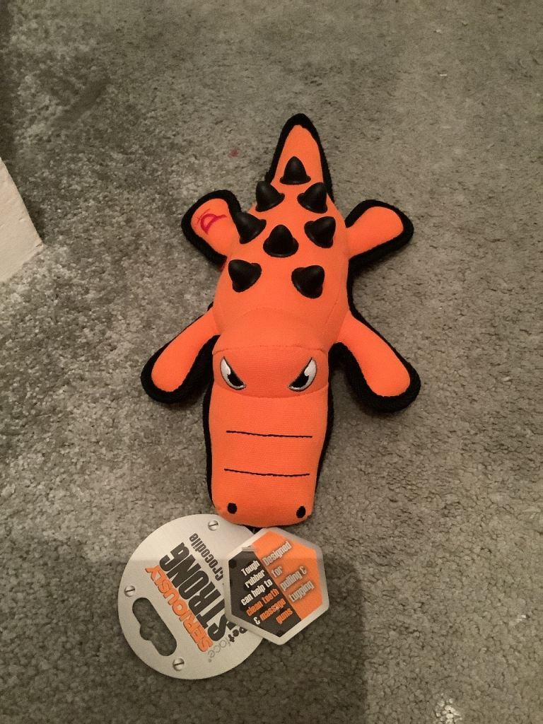 Preface dog toy crocodile extra thought design for teeth new 