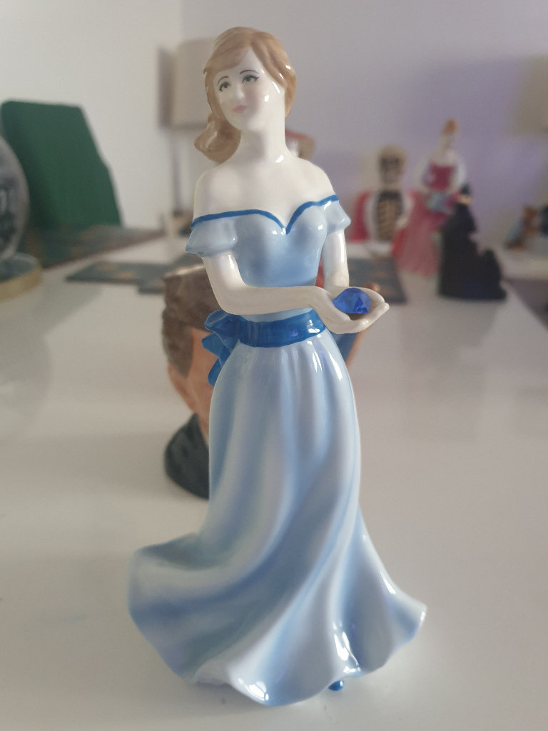 Royal Worcester Birthday Figurine Taurus.