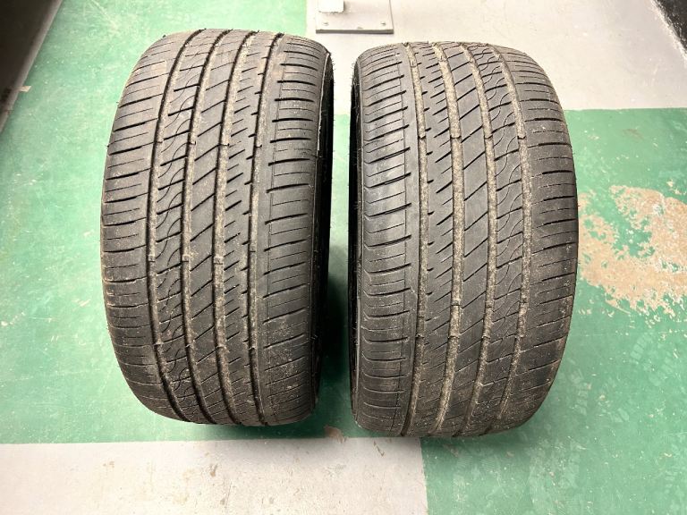 Two matching 255/35/18 Tyres