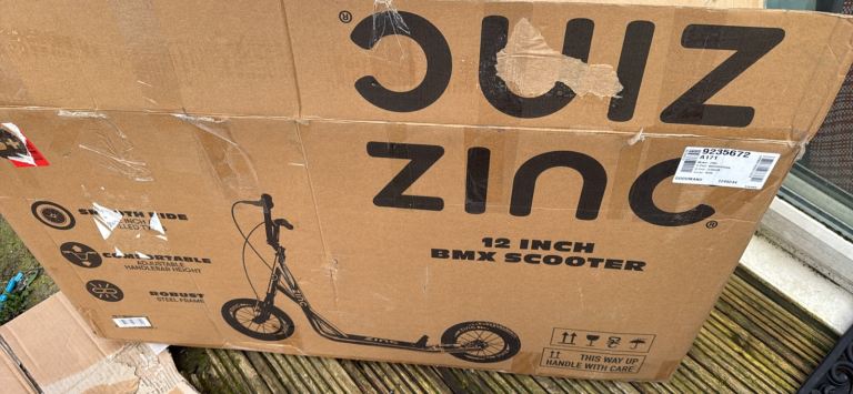 Zinc BMX scooter