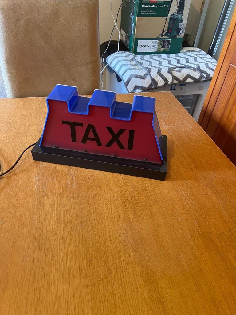 Taxi Roof signs for sale £30