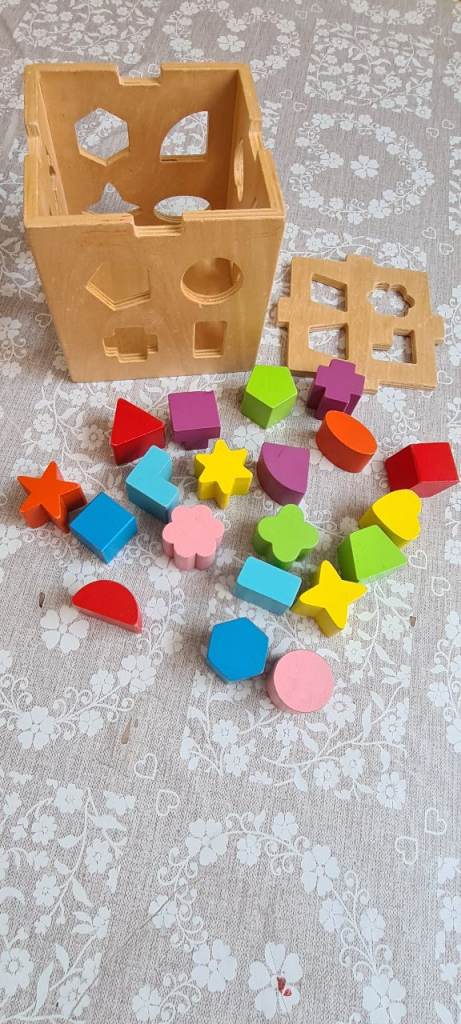 Shape sorter blocks 