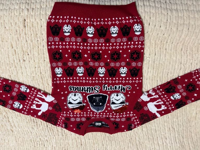 image for Age 8 Star Wars Christmas jumper 