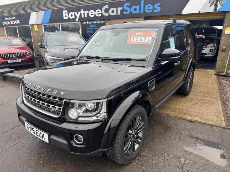 LAND ROVER DISCOVERY 4 3.0 SD V6 Graphite Black Auto Diesel 2016