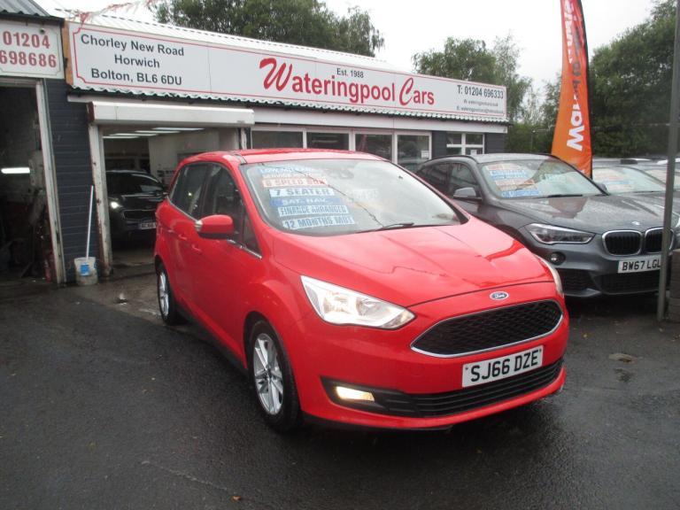 2016 Ford Grand C-Max 1.0T EcoBoost Zetec Euro 6 (s/s) 5dr (Nav) MPV Petrol Manual