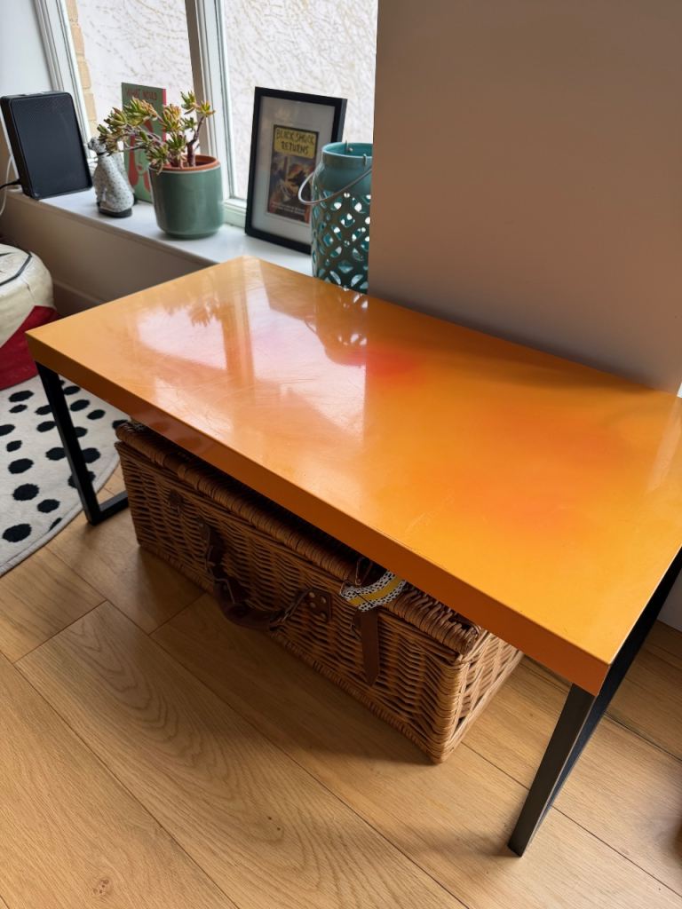 Habitat Kilo Orange Coffee Table