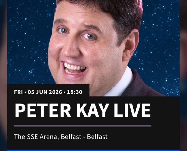 2 x VIP Peter Kay Tickets - Belfast 