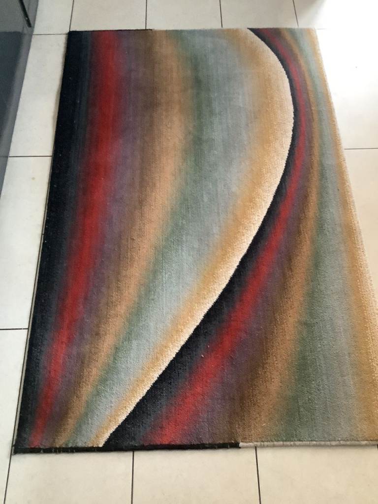 Nourison Radiant Arts Wool Blend Rug - Rainbow Design