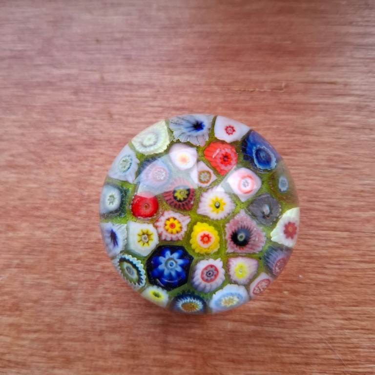 Strathearn minature millefiore paperweight
