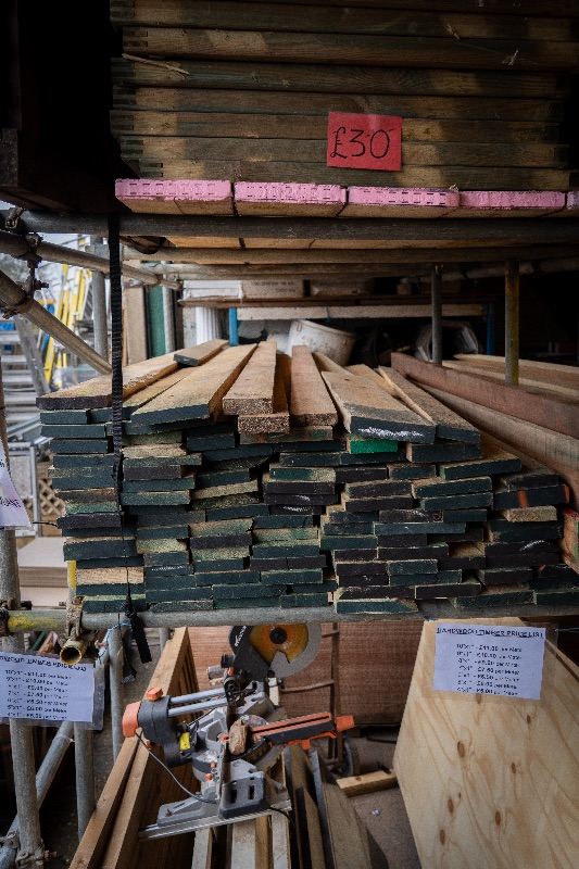 A Variety of NEW Sawn Hardwood Planks/Timber