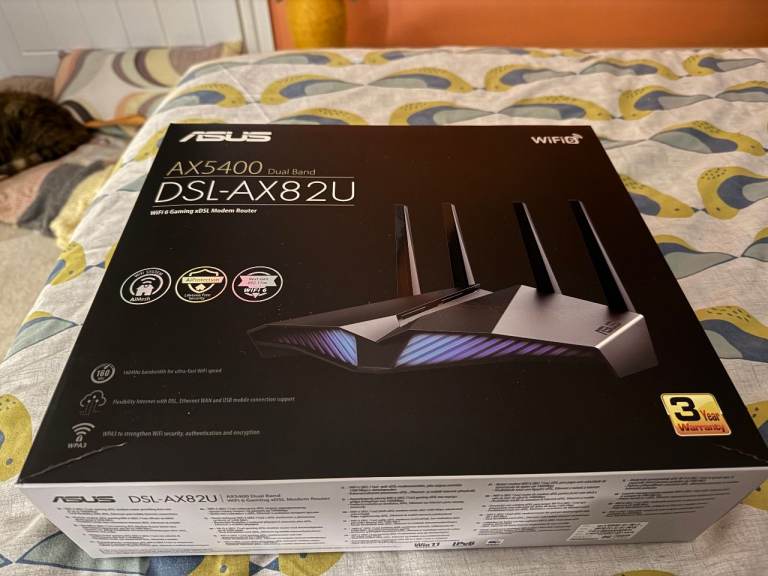Asus ax5400 dual band gaming router
