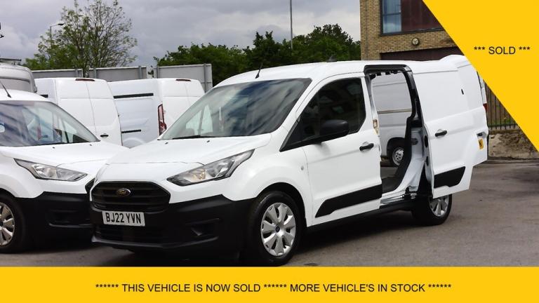 2022 Ford Transit Connect 240 L1 SWB WITH ONLY 50.000 MILES,AIR CONDITIONING,PARKING SENSORS,HIGH...