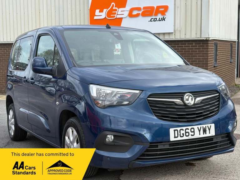 2019 Vauxhall Combo Life 1.2 Turbo Energy Euro 6 (s/s) 5dr (7 Seat) MPV Petrol Manual