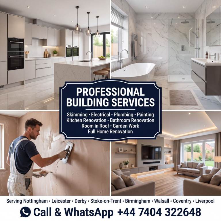 Professional Building - Kitchens, Bathrooms, Renovations