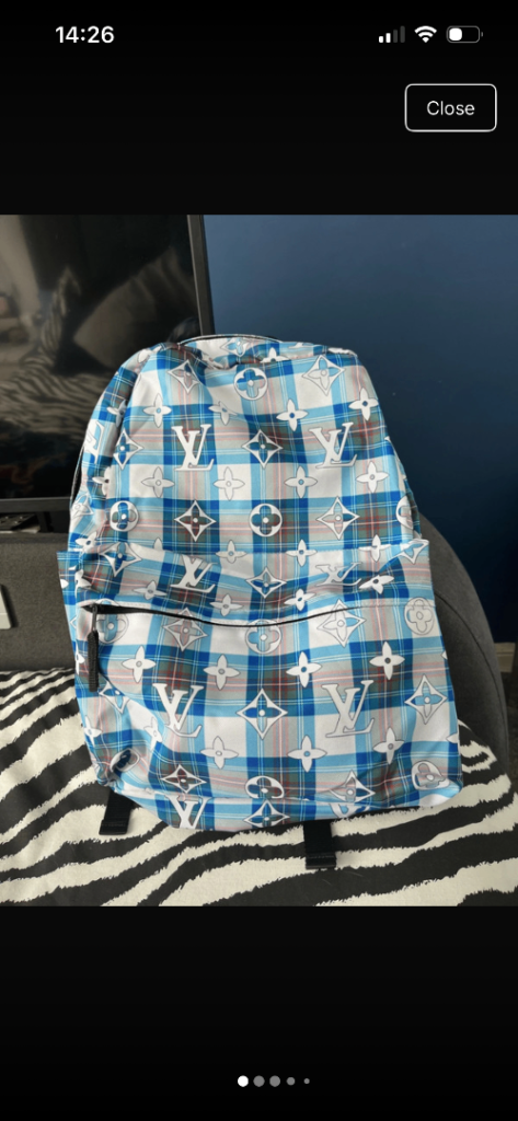 Lv style rucksack back pack bag 