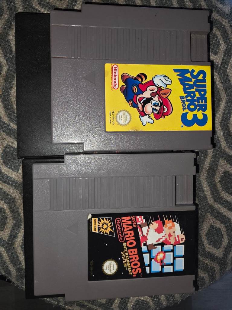 2 nintendo nes and games